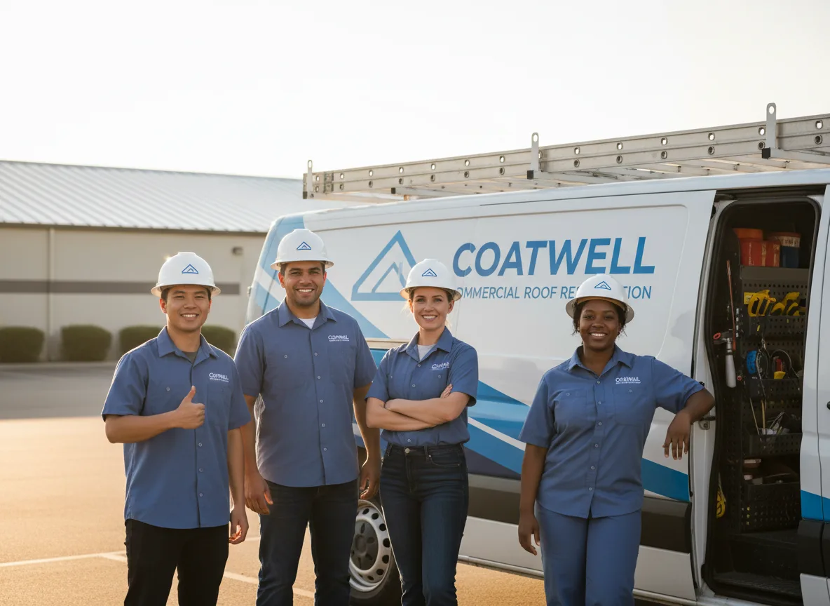 Commercial roof coating company in Browerville, MN